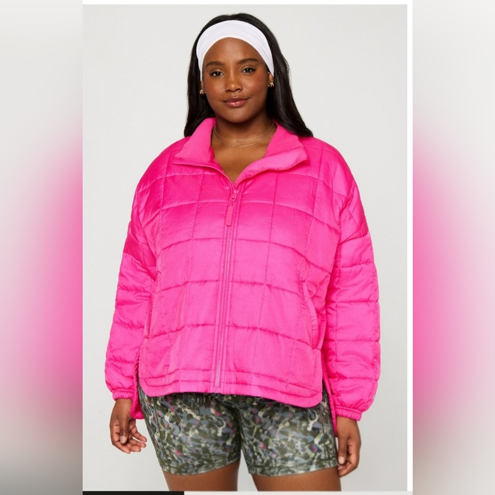 NWT Fabletics Daydreamer Quilted Oversized Jacket - Picture 2 of 11